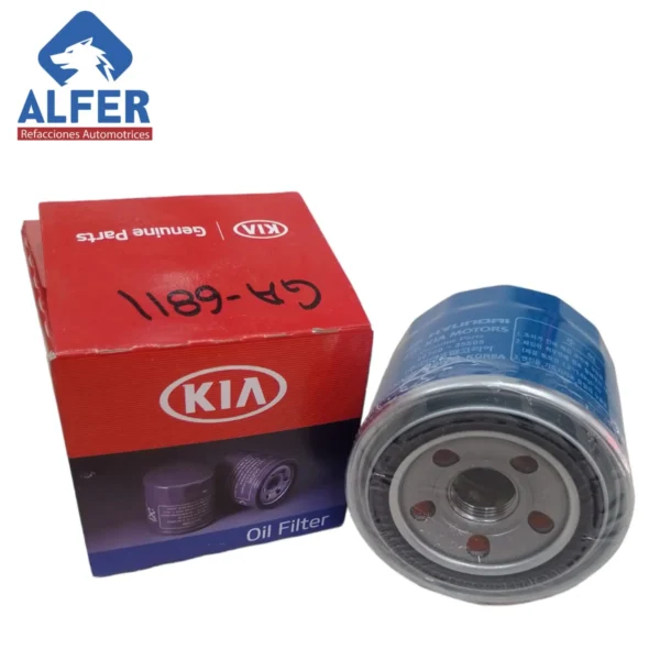 Filtro de aceite Kia GA6811 = GP6811 - Imagen 2