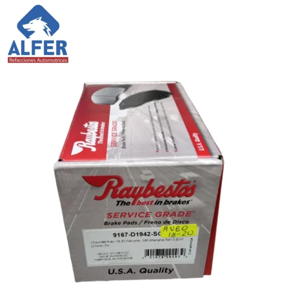 Balata Raybestos 9167-D1942-SG - Imagen 3