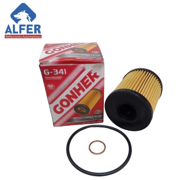 Filtro de aceite Gonher G341 - Imagen 2