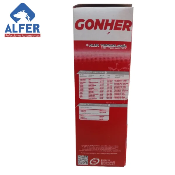 Filtro de aceite Gonher G349 - Imagen 3