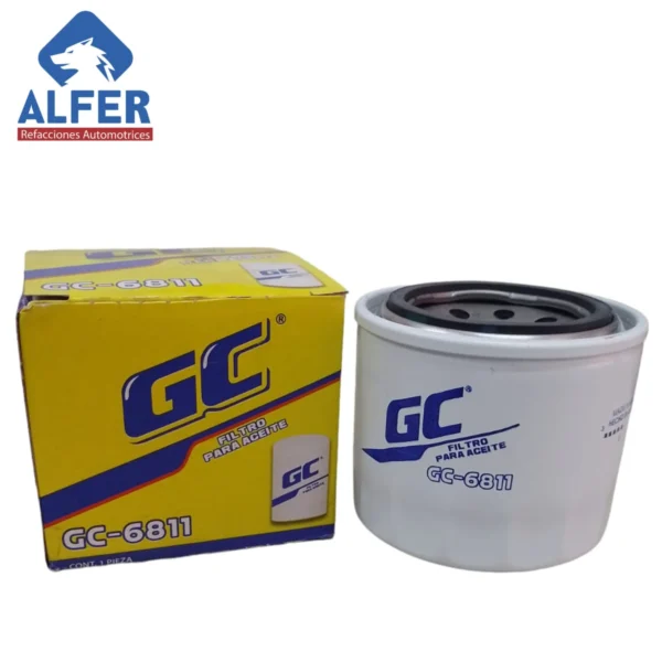 Filtro de aceite GC6811 = GP6811