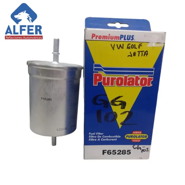 Filtro de gasolina Purolator F65285 = GG102