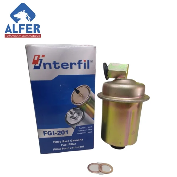 Filtro de gasolina Interfil FGI-201 = GG169