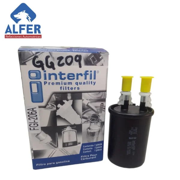 Filtro de gasolina Interfil FGI-206A = GG209