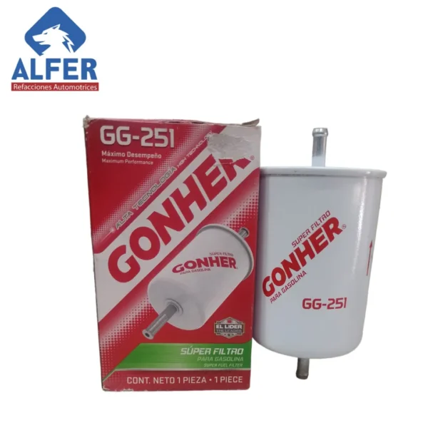 Filtro de gasolina Gonher GG251