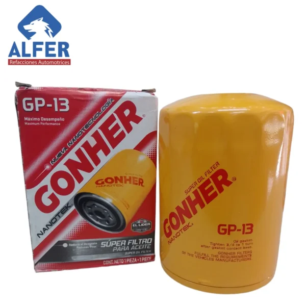 Filtro de aceite Gonher GP13