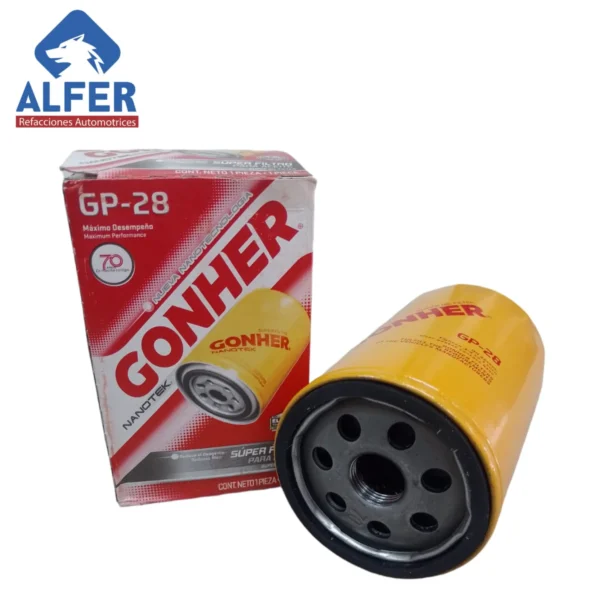 Filtro de aceite Gonher GP28 - Imagen 2