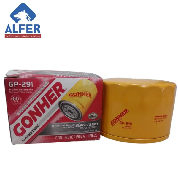 Filtro de aceite Gonher GP291