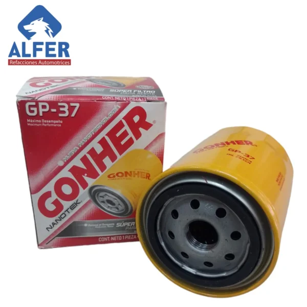 Filtro de aceite Gonher GP37 - Imagen 2