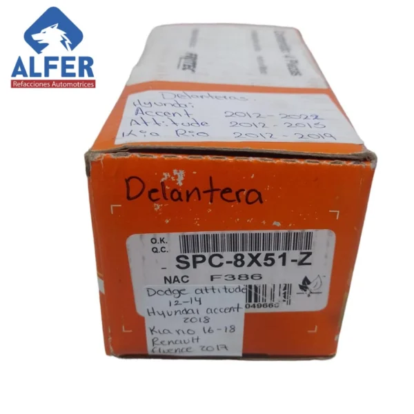 Balata Fritec SPC-8X51-Z - Imagen 3