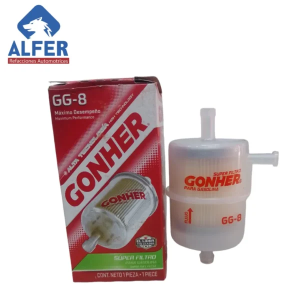 Filtro de gasolina Gonher GG8