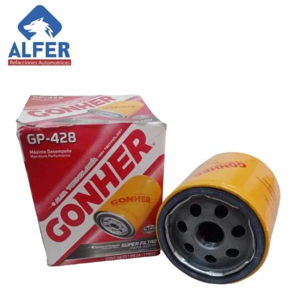 Filtro de aceite Gonher GP428 - Imagen 3