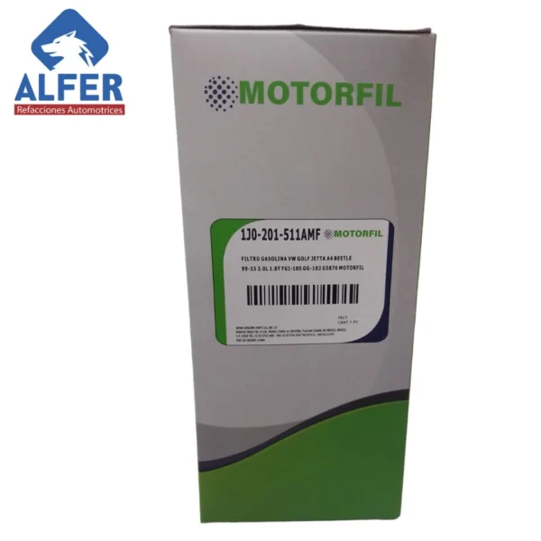 Filtro de gasolina Motorfil 1J0-201-511AMF = GG102 - Imagen 3