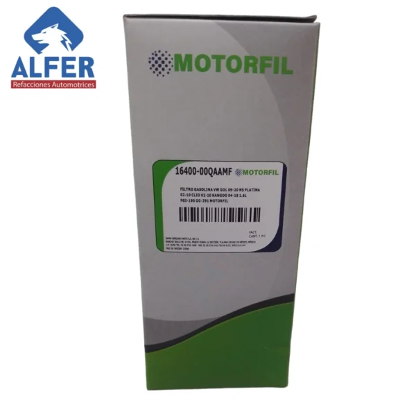 Filtro de gasolina Motorfil 16400-00QAAMF = GG291 - Imagen 3