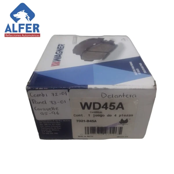 Balata Wagner WD45A - Imagen 3