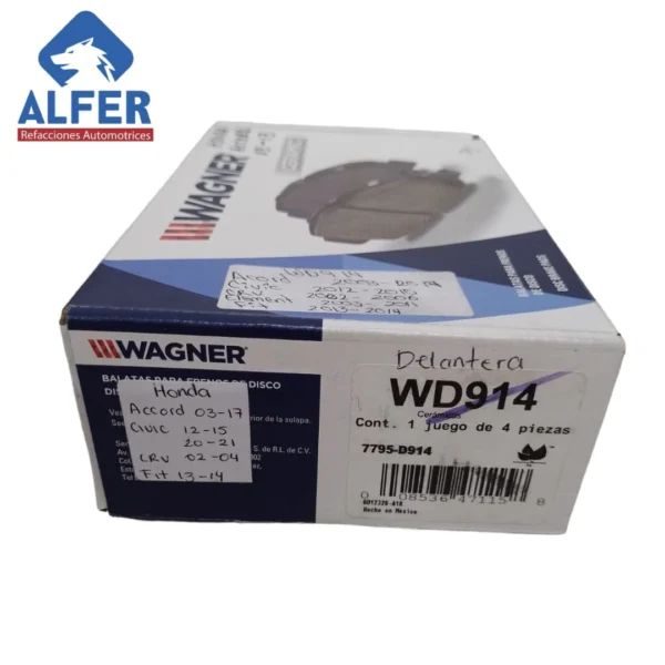 Balata Wagner WD914 - Imagen 3