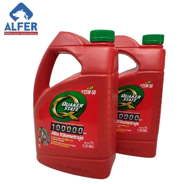 Quaker State Alto kilometraje 5L