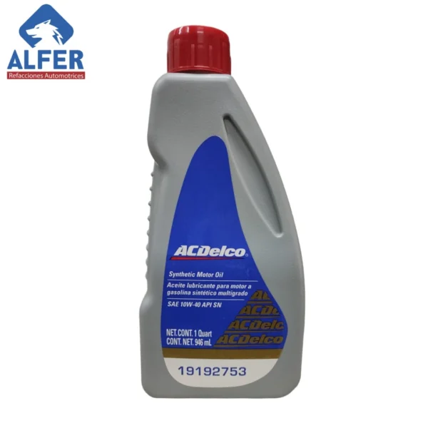 Aceite ACDelco 10 W 40 - Imagen 2