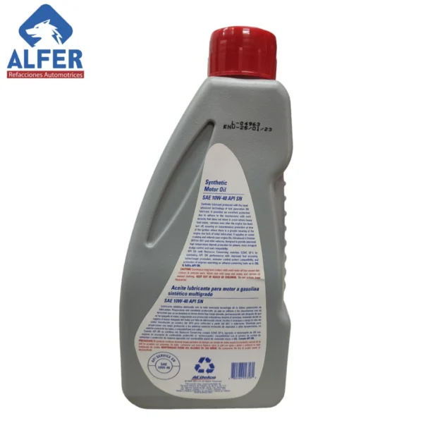 Aceite ACDelco 10 W 40 - Imagen 3