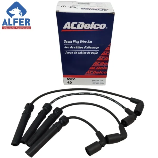 Juego de cables para bujía ACDelco