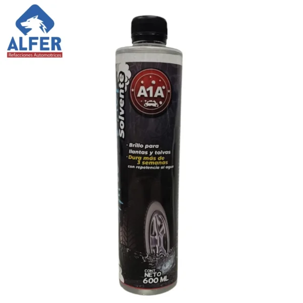 Abrillantador Shine Black solvente 600ml - Imagen 3