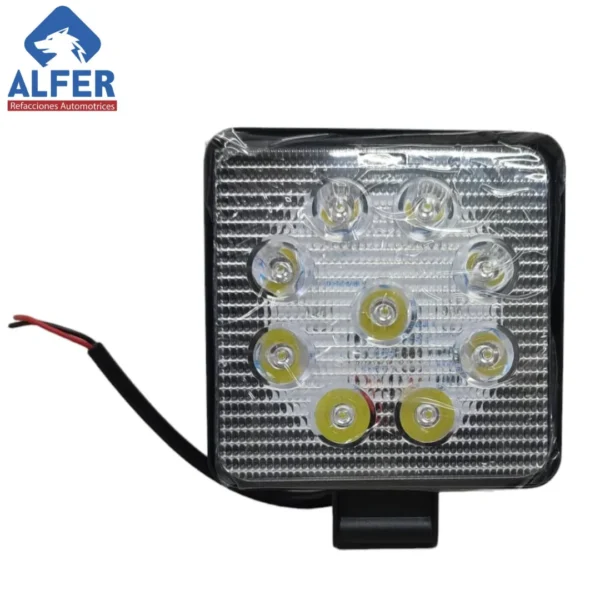 Faro cuadrado de 9 leds - Imagen 2