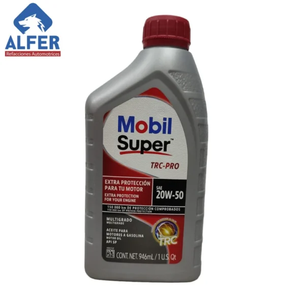 Aceite Mobil 20 W 50 - Imagen 2