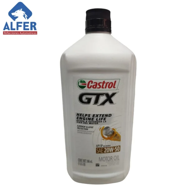 Aceite Castrol 20 W 50 - Imagen 2