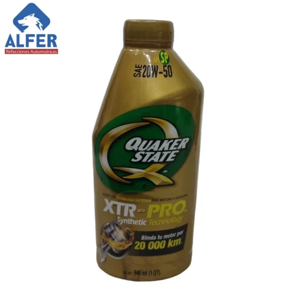 Aceite Quaker State 20 W 50 - Imagen 2