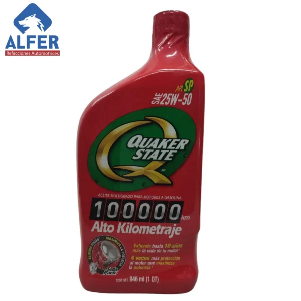 Aceite Quaker State 25w-50 - Imagen 2