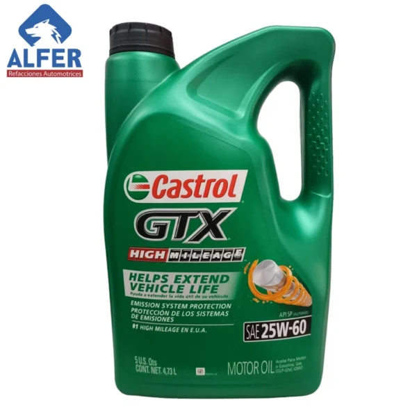 Garrafa de aceite Castrol 25 W 60 - Imagen 2