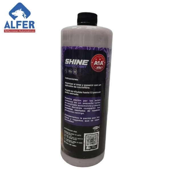 Abrillantador Shine Protectant 1L A1A - Imagen 3