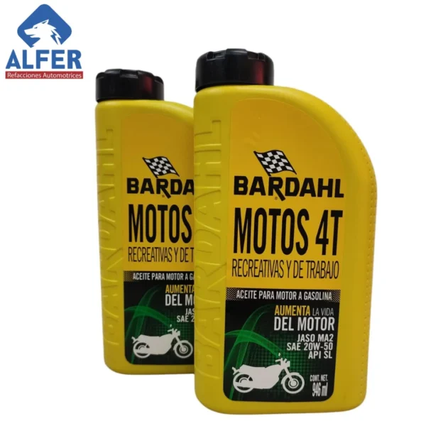 Aceite para moto 20 W 50 Bardahl