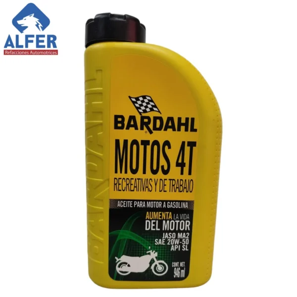 Aceite para moto 20 W 50 Bardahl - Imagen 2