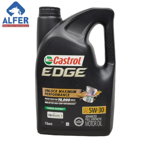 Garrafa de aceite Castrol Edge 5w30