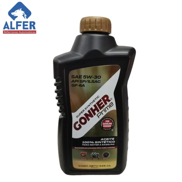 Aceite Gonher 5 W 30 - Imagen 2