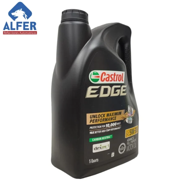 Garrafa de aceite Castrol Edge 5w30 - Imagen 2