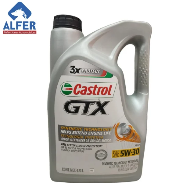 Garrafa de aceite Castrol 5 W 30 - Imagen 2