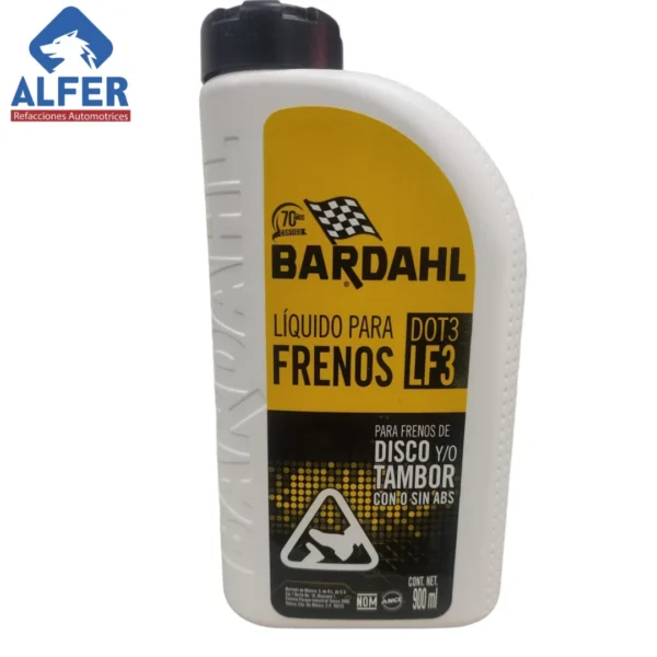 Liquido para frenos 1L Bardahl - Imagen 2