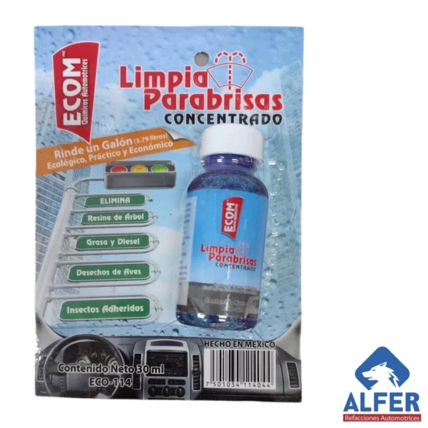 Limpia parabrisas Ecom 30ml - Imagen 2