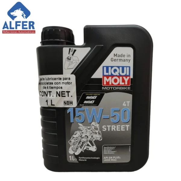 Aceite para moto 15 W 50 Liqui Moly - Imagen 2