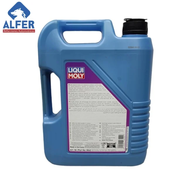 Garrafa de aceite Liqui Moly 5w-30 Leichtlauf HC7 - Imagen 2