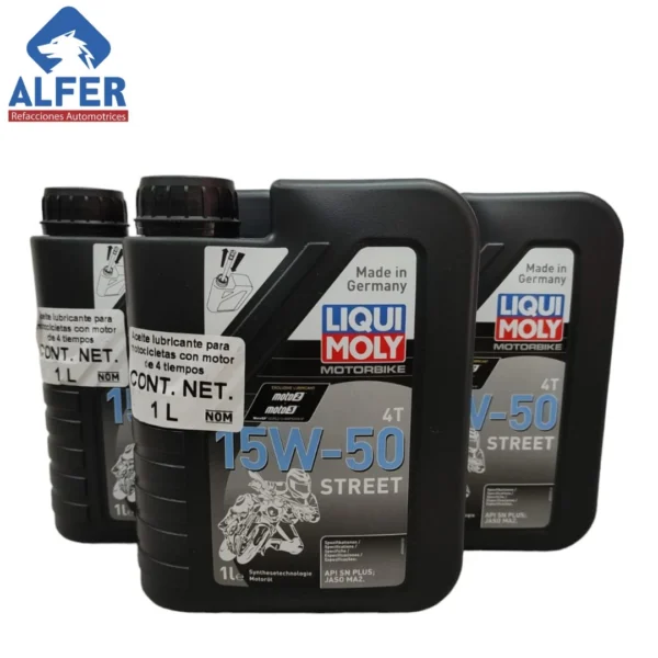 Aceite para moto 15 W 50 Liqui Moly