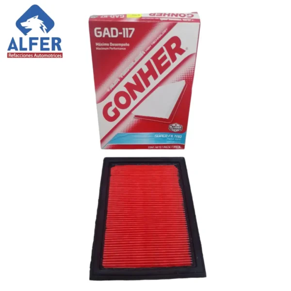 Filtro de aire Gonher GAD-117