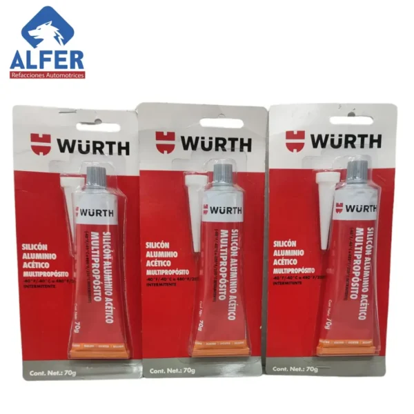 Silicon aluminio / gris WÜrth