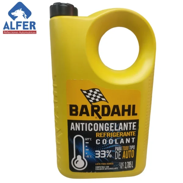 Garrafa de Anticongelante Coolant Bardahl - Imagen 2