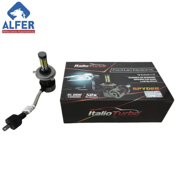 Foco led H4 Italio Turbo