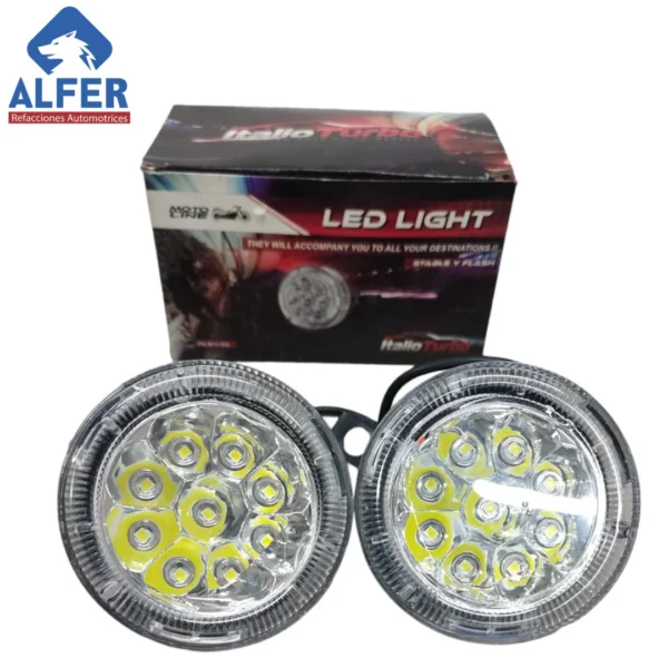 Faro de led para moto Italio Turbo