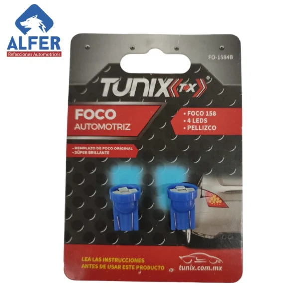 Tunix pellizco 4 leds azul