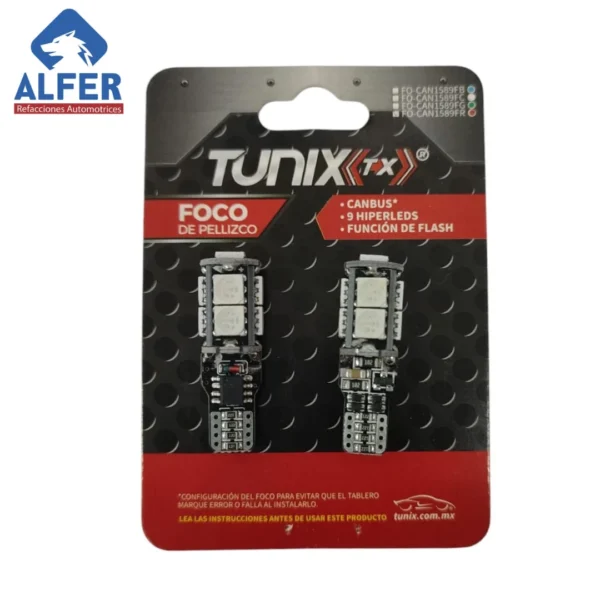 Tunix pellizco 9 leds rojo